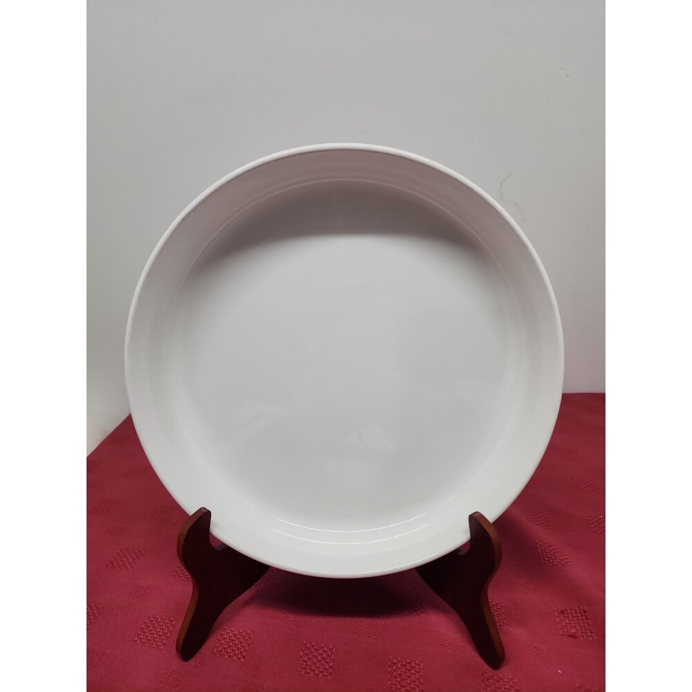 Vintage CorningWare French White Quiche~Tart~Pie Dish F-3-B 9.5" Inside Diameter